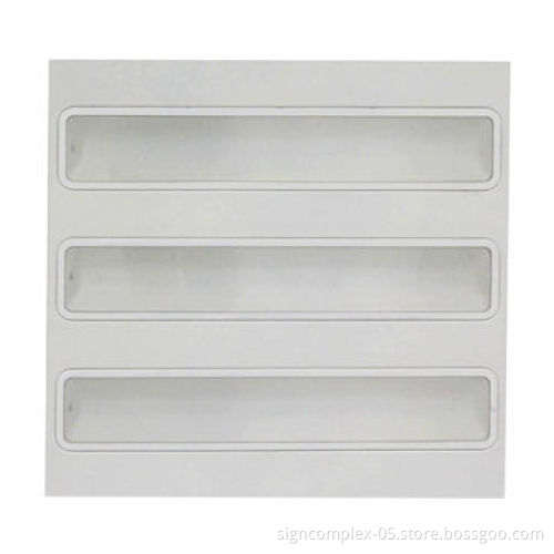 60W LED troffer with more than 40-50% energy power saving by SMD LED, 30,000 hours life time